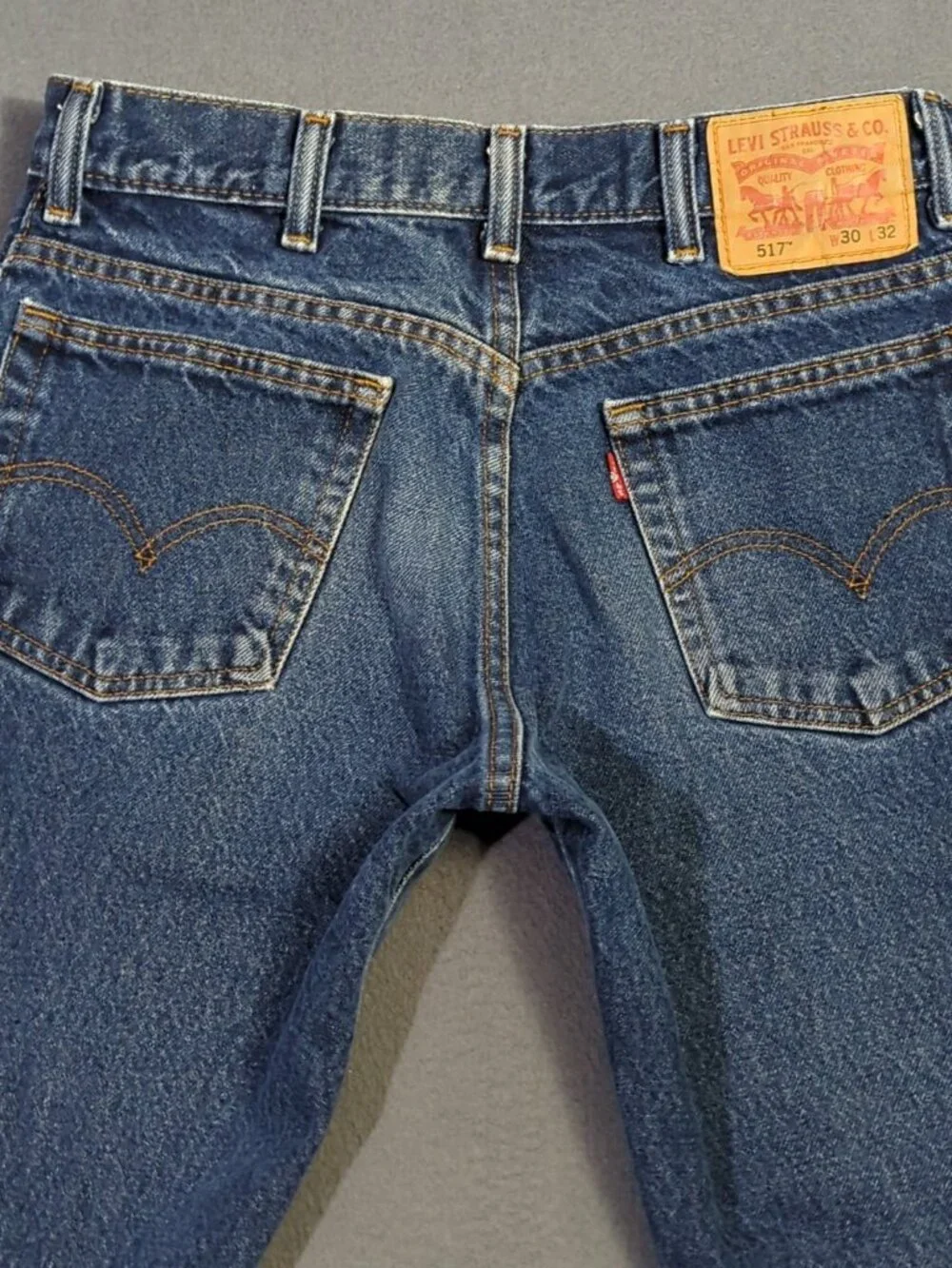 Levi's Jeans Men's 30x32 Blue 517 Boot Cut Denim